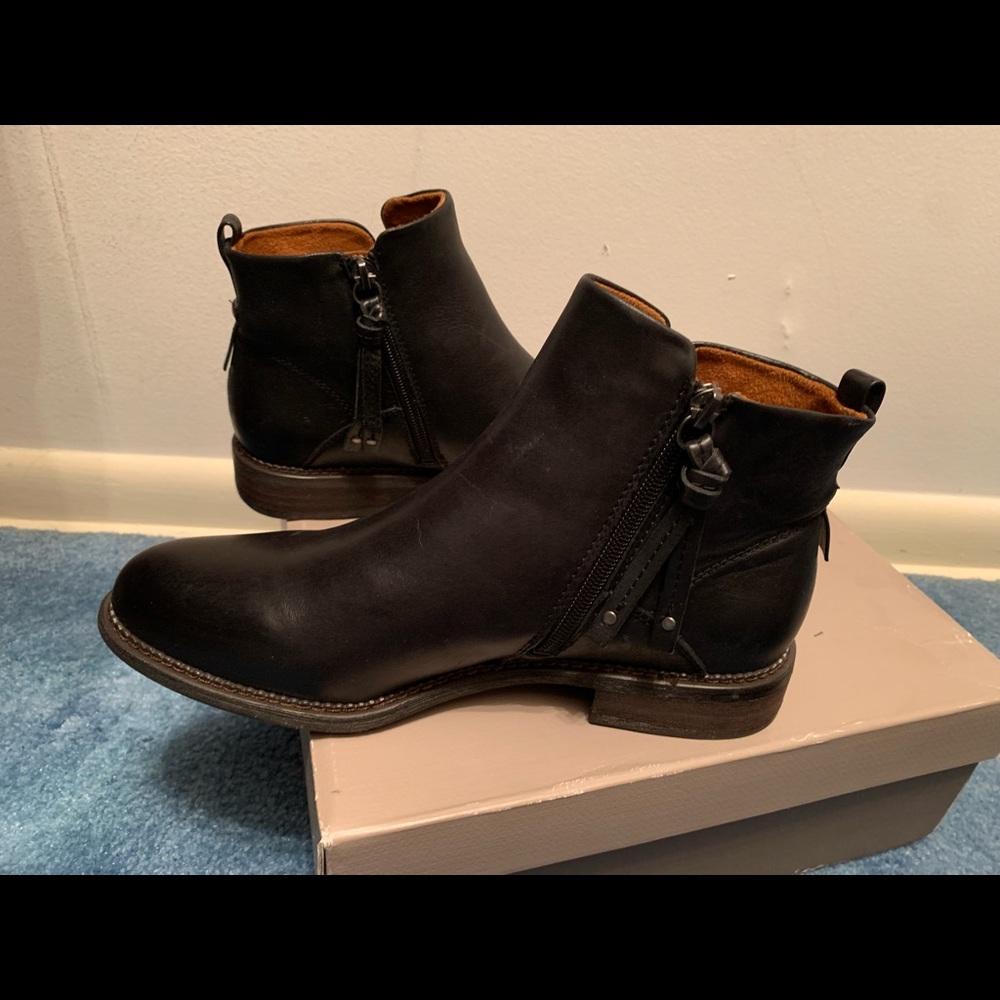 Vince Camuto Black Ankle Boots